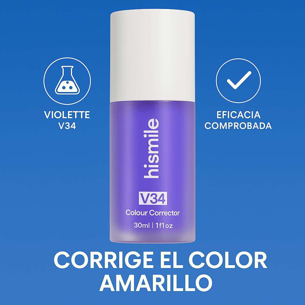 🟣 SmileBright V34 – Espuma Blanqueadora Instantánea