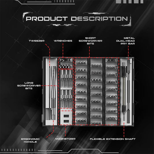 ProFix 128™ – Kit Profesional de Precisión Magnética