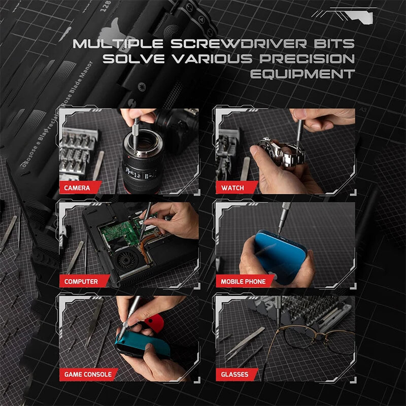 ProFix 128™ – Kit Profesional de Precisión Magnética