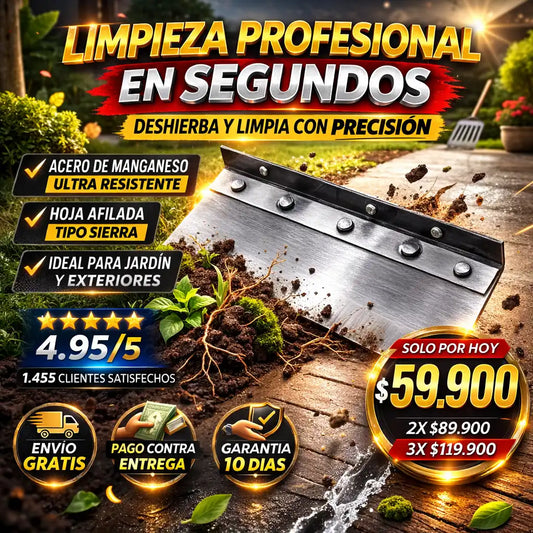 PowerEdge Pro™ – Pala Limpieza Multifuncional 5 en 1