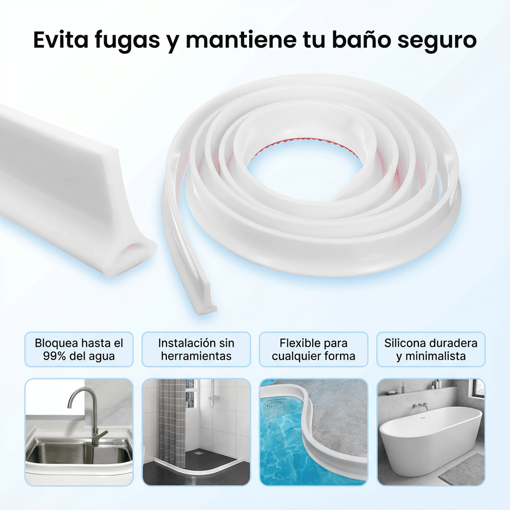 HIDROSEAL PRO - BARRERA DE AGUA + SILICONA EXTRA FUERTE